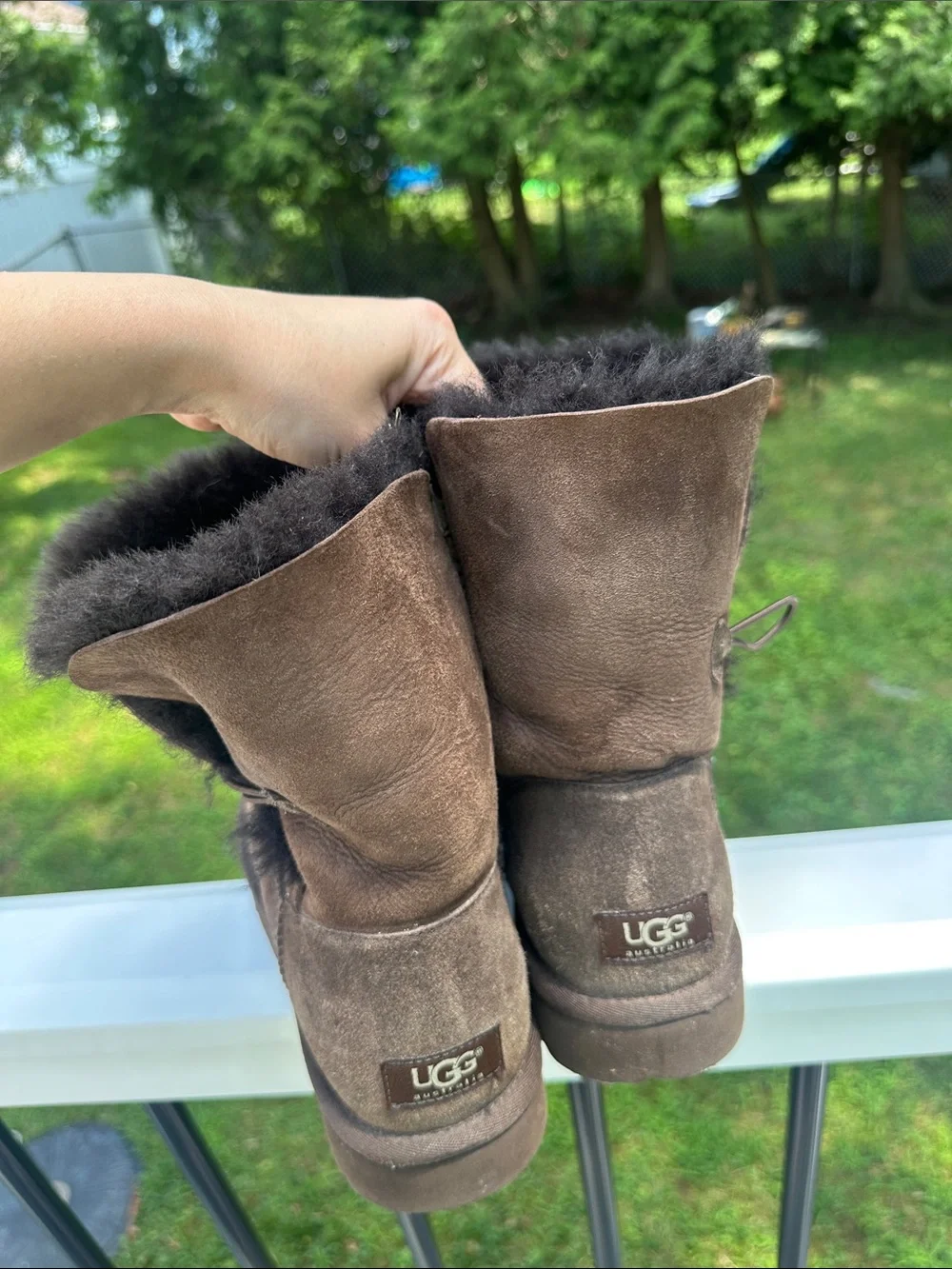 UGG boots plush